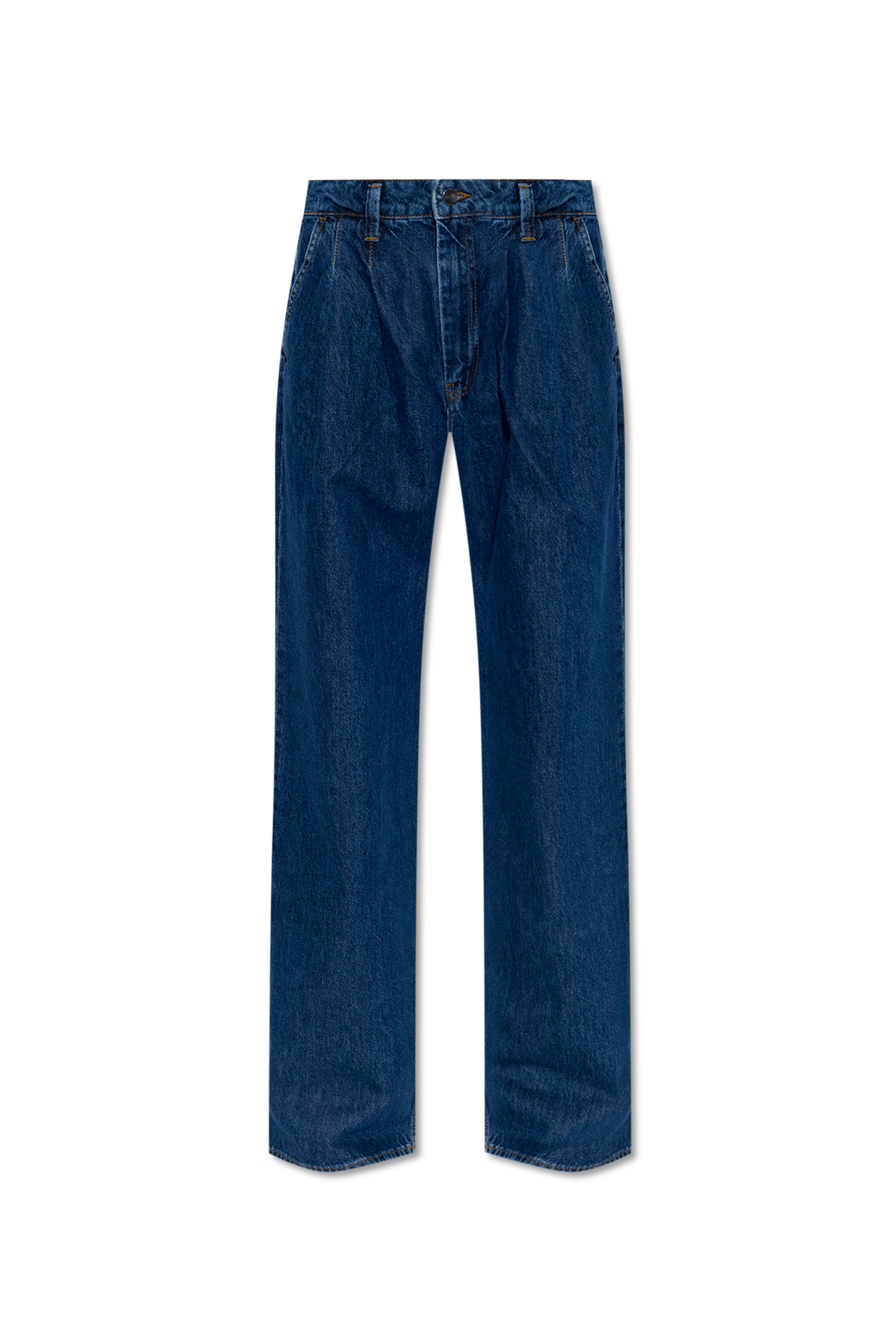 Navy blue Carrie wide leg jeans Anine Bing Kenzo Kids Spring